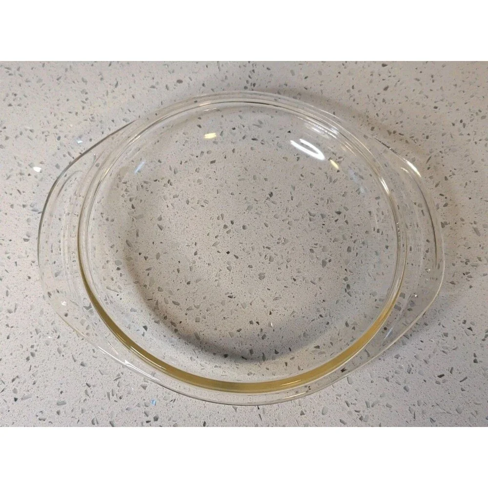 PYREX Clear Glass 683-C 6 Lid with Handles VTG USA Replacement